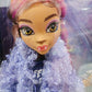 Vintage 2020s doll. Creepover Party. Clawdeen Wolf. Face view.