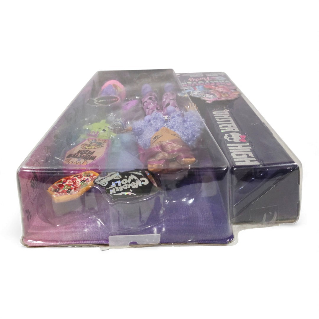 Vintage 2020s doll. Creepover Party. Clawdeen Wolf. Top view.