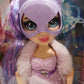 Vintage 2020s doll. Costume Ball. Violet Willow. Face view.