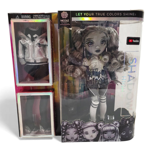 Vintage 2020s doll. Nicole Steel. Front view.