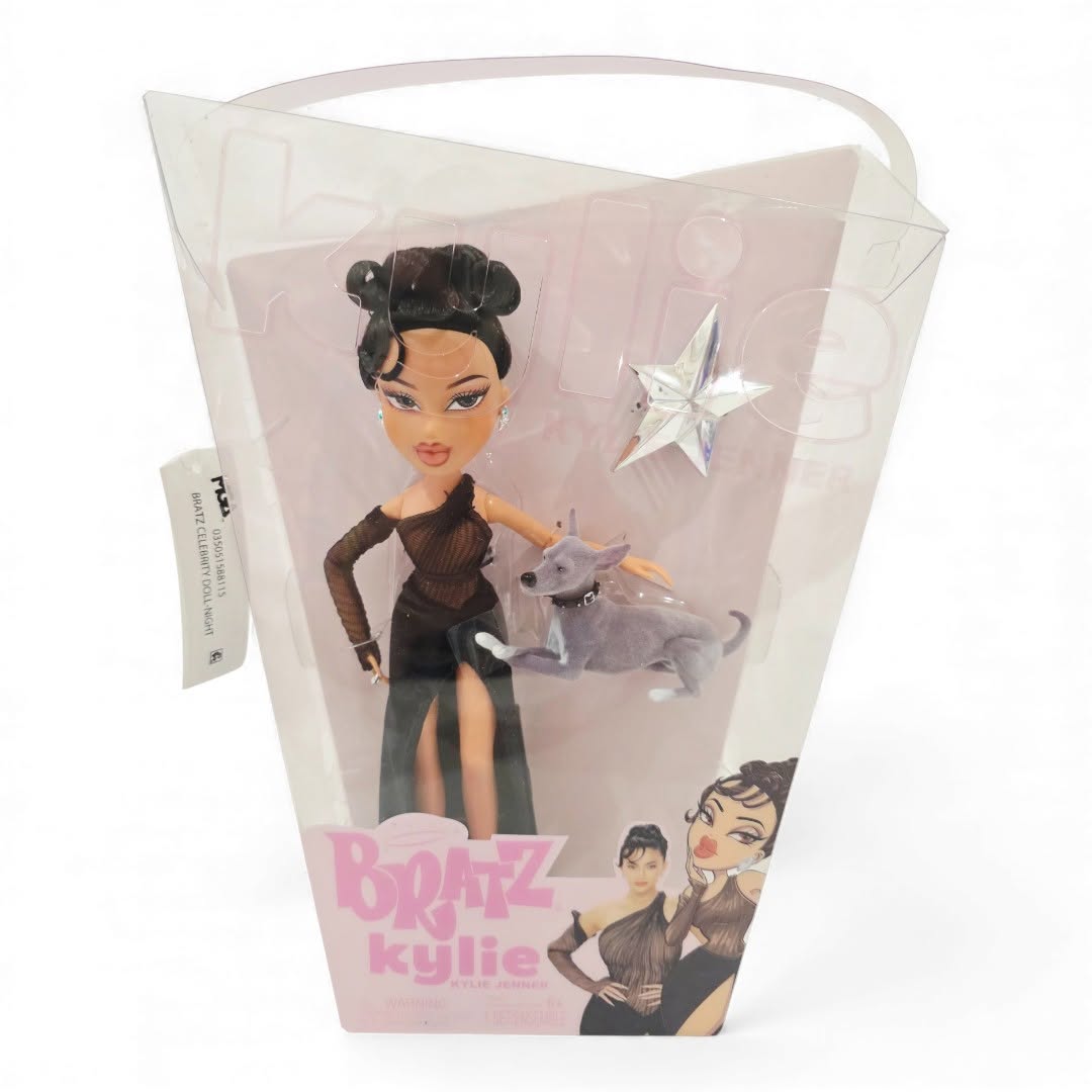2023 Bratz Bratz x Kylie Jenner Gown & Dog celebrity doll — Front view