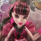 Vintage 2020s doll. Monster Ball. Draculaura. Face view.