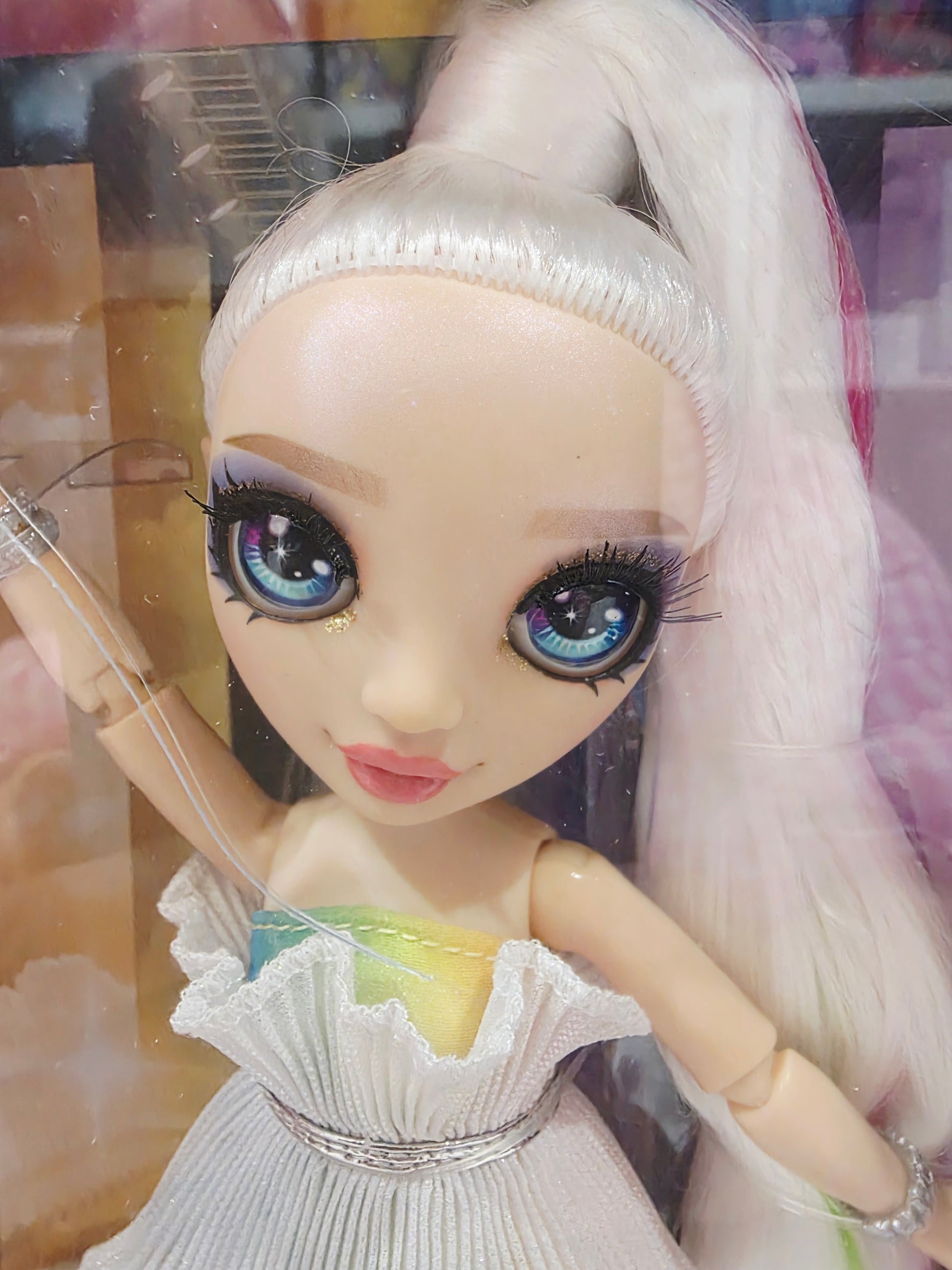 Vintage 2020s doll. Fantastic Fashion. Amaya Raine. Face view.