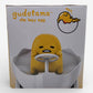 Vintage 2020s small toy. Remote Control Egg Vehicle. Gudetama. Back view.