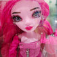 Vintage 2020s doll. Pinkie James. Series 3. Face view.