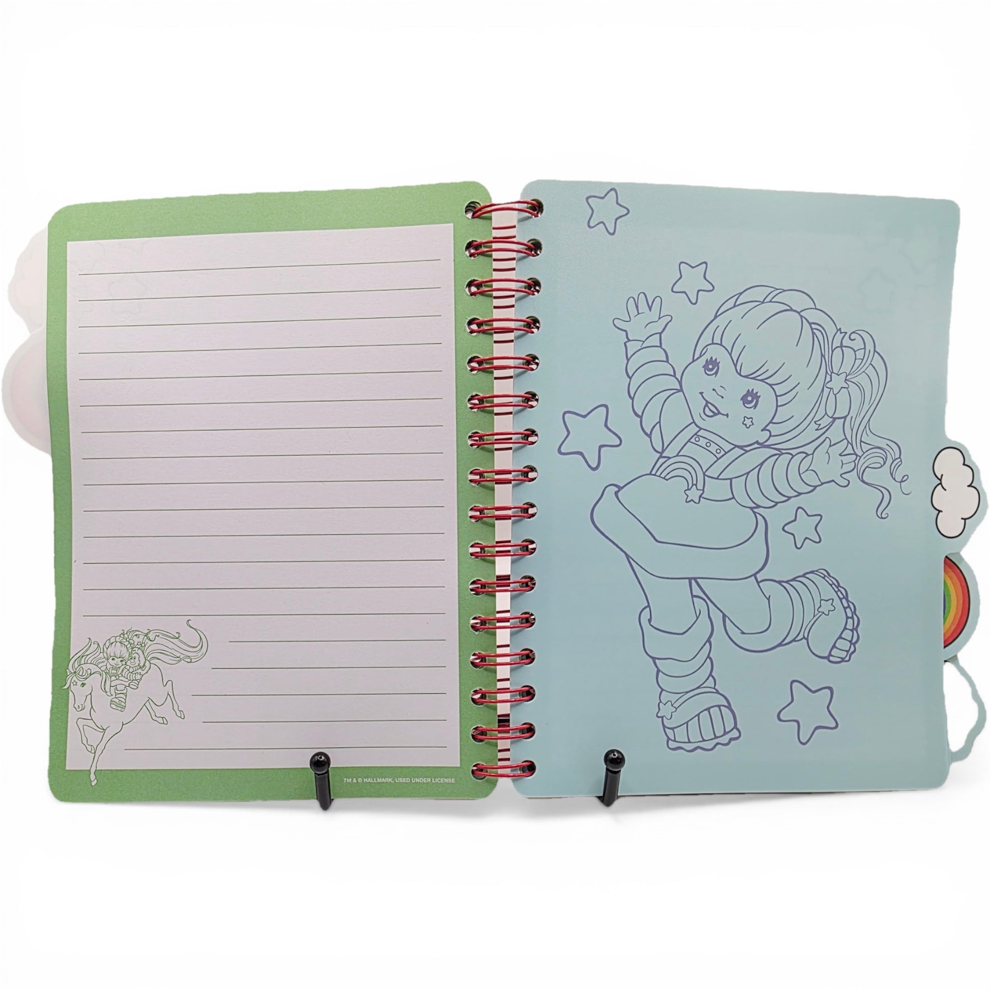 2024 Rainbow Brite Catch Every Rainbow Journal stationery — Close-up 1