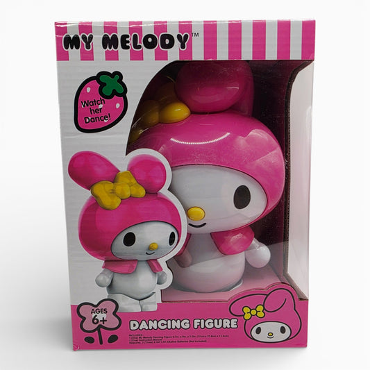 Vintage 2020s small toy. Dancing Figure. My Melody. Front view.