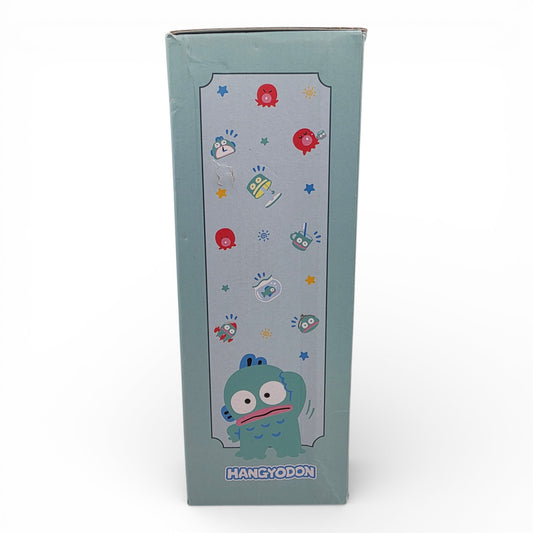 Vintage 2020s kitchenware & tableware. Insulated Stainless Steel Water Bottle. Hangydon. Back view.