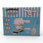 Vintage 2020s small toy. Remote Control Skateboard. Cinnamoroll. Back view.