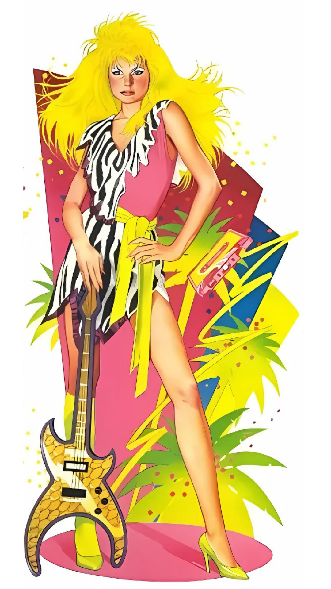Jem & the Holograms Vinyl Stickers - 12cm - Pick your Fave!