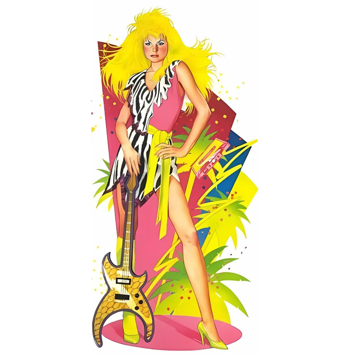 Jem & the Holograms Vinyl Stickers - 12cm - Pick your Fave!