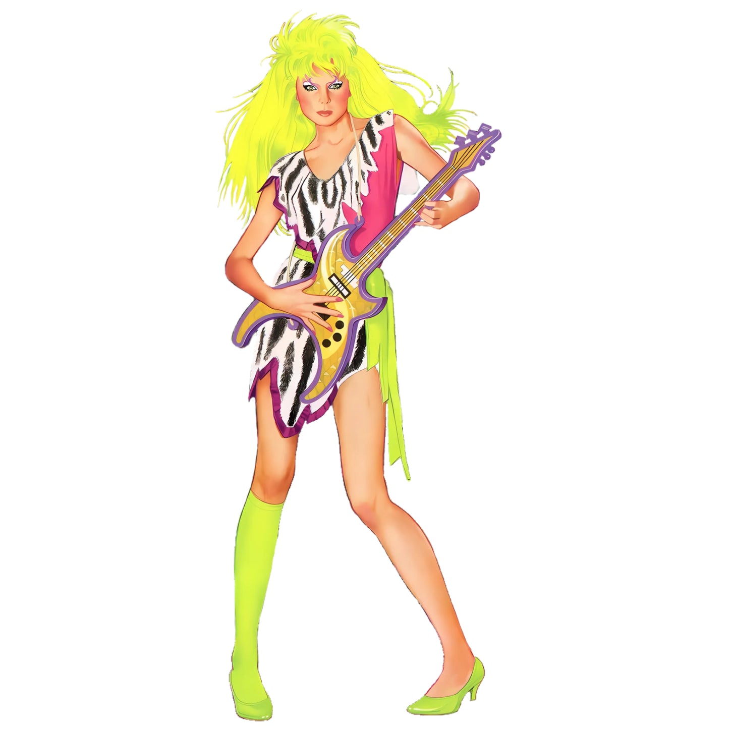Jem & the Holograms Vinyl Stickers - 12cm - Pick your Fave!