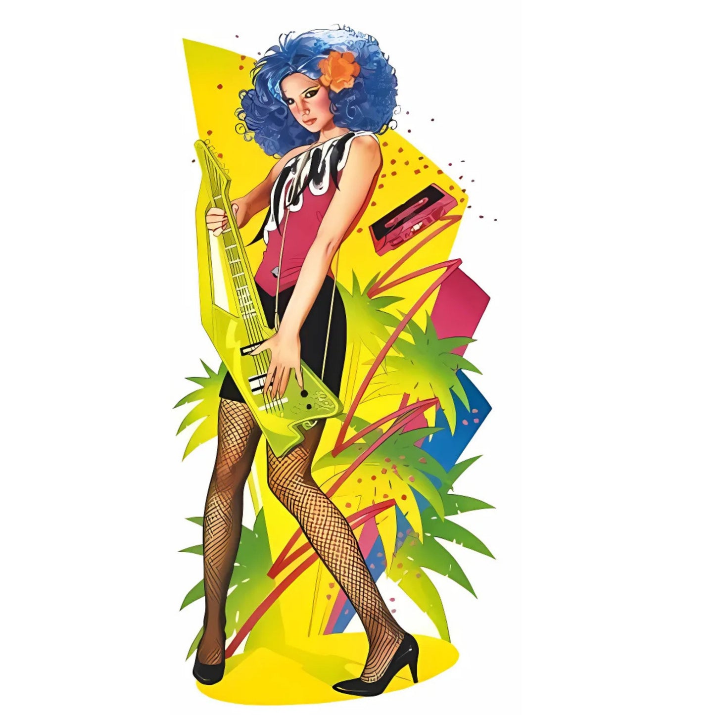 Jem & the Holograms Vinyl Stickers - 12cm - Pick your Fave!