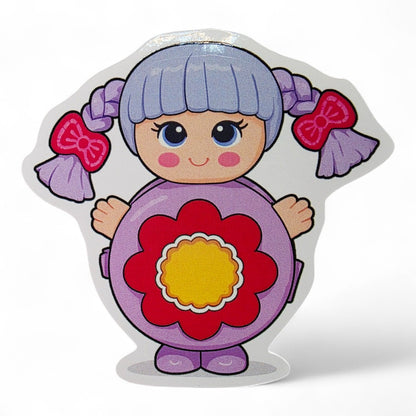 1980 – Sweet Secrets – Pick your Fave! 8cm Glossy Die-cut Vinyl – Stickers – NNB